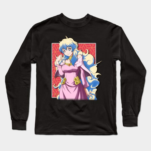 Nia from Tengen Toppa Gurren Lagann Long Sleeve T-Shirt by Kaw_Dev